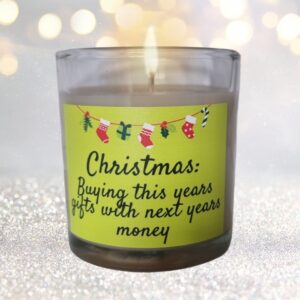 Christmas Buying Candle