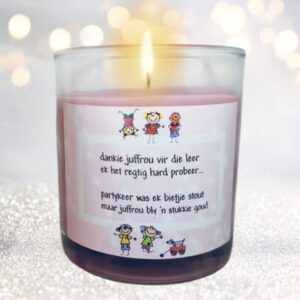 Dankie Juffrou Candle