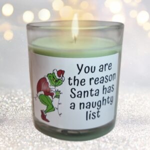 Why Santa Has a Naughty List Candle